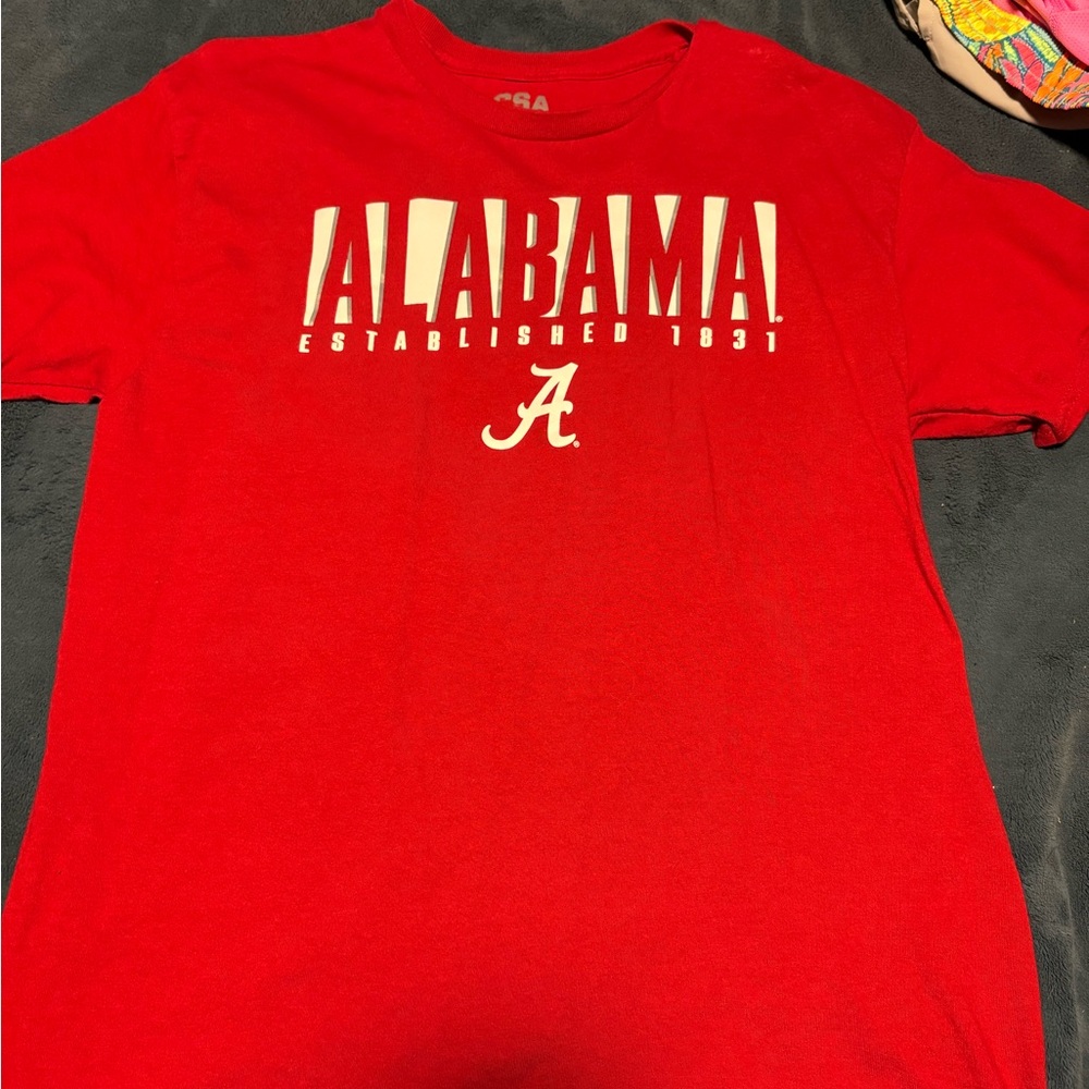 Alabama Established 1831 Short Sleeve T-Shirt - Red